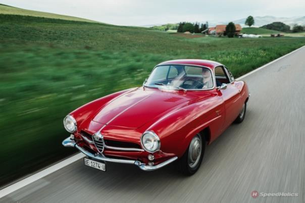 Bern mit der Giulietta SS von 1961